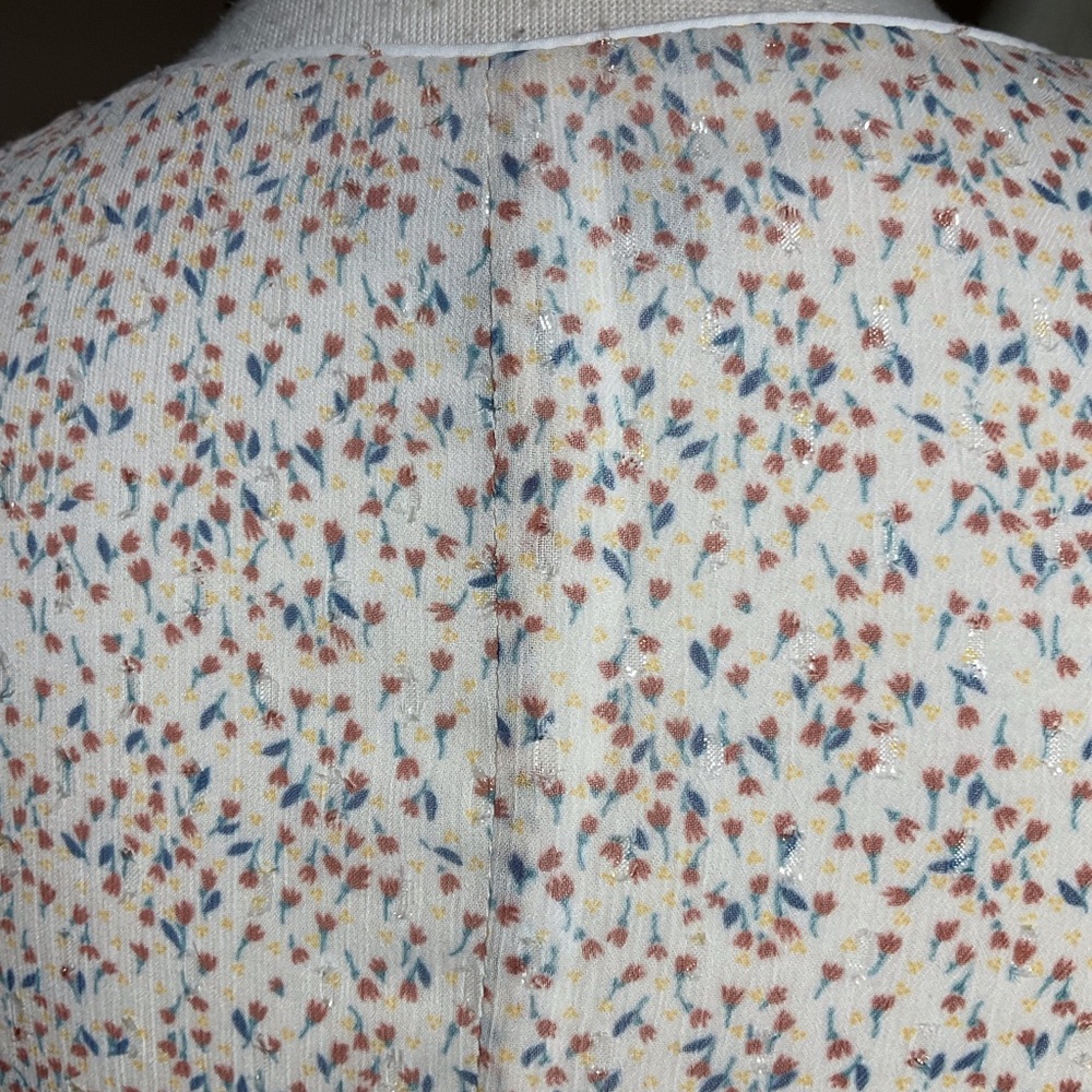 DREW RUFFLE SLEEVE TOP. SIZE XS - Picture 2 of 4